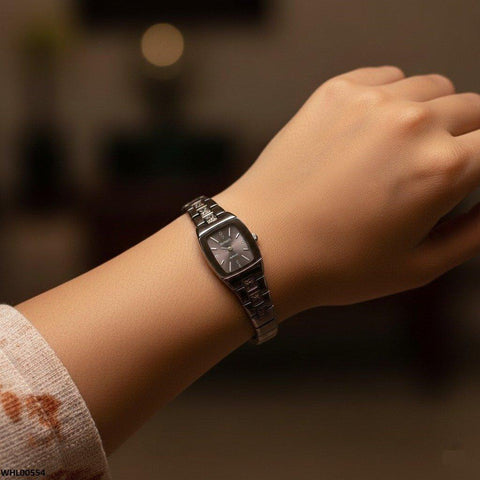 WHL00554 HWR Square Bezel Women's Watch - WHL