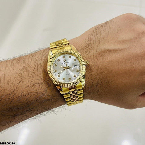 MHL00110 HWR Round Dial Men's Watch - MHL