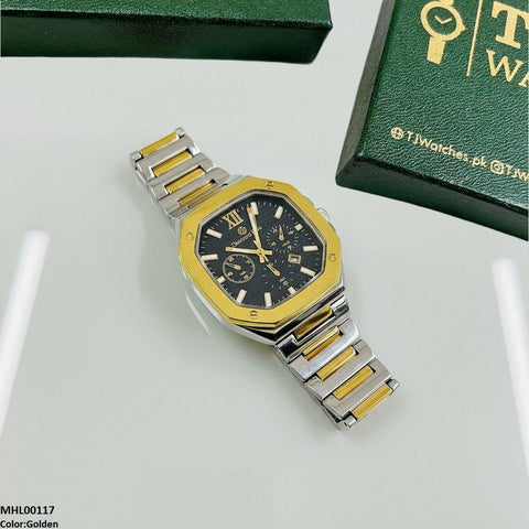 MHL00117 HWR Hexagon Dial Men's Watch - MHL