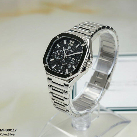 MHL00117 HWR Hexagon Dial Men's Watch - MHL