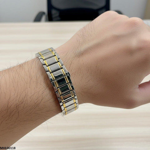 MHL00118 HWR Round Bezel Men's Watch - MHL