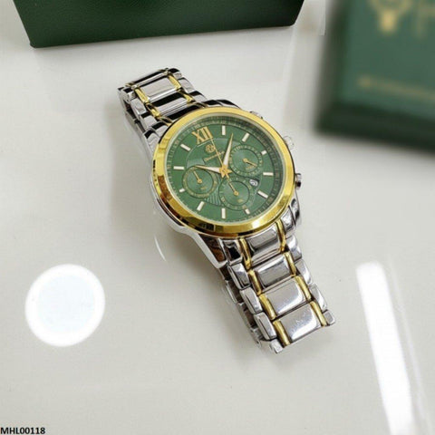 MHL00118 HWR Round Bezel Men's Watch - MHL