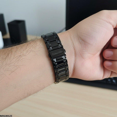 MHL00123 HWR Rectangle Dial Men's Watch - MHL