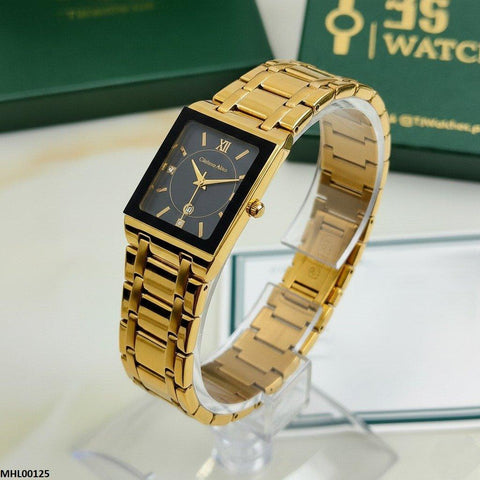 MHL00125 HWR Rectangle Dial Men's Watch - MHL
