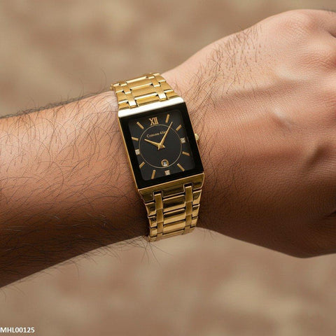 MHL00125 HWR Rectangle Dial Men's Watch - MHL