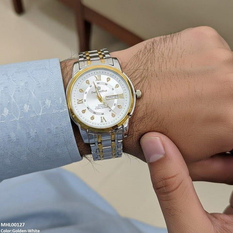 MHL00127 HWR Luxury Round Dial Men's Watch - MHL
