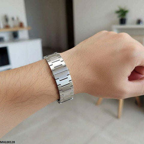 MHL00128 HWR Round Vault Dial Men's Watch - MHL