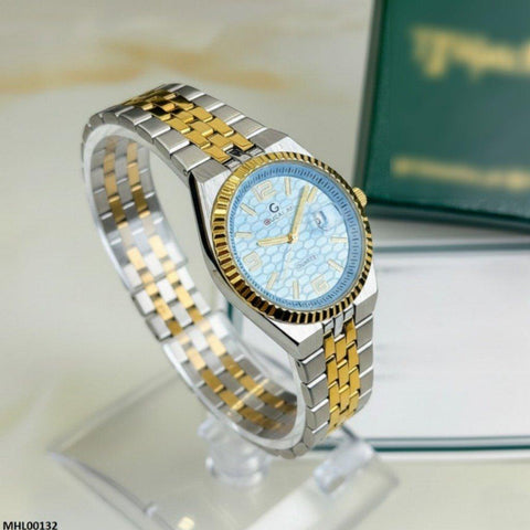 MHL00132 HWR Round Honeycomb Dial Men's Watch - MHL