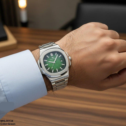 MHL00134 HWR Hexagon Bezel Men's Watch - MHL