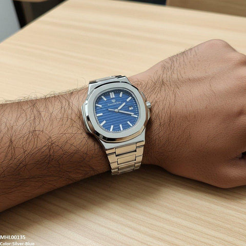 MHL00135 HWR Hexagon Bezel Men's Watch - MHL