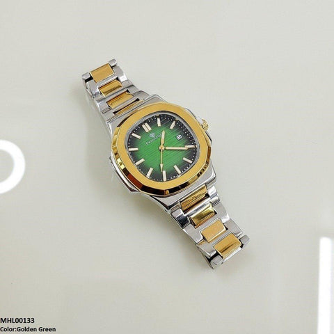 MHL00133 HWR Hexagon Bezel Men's Watch - MHL