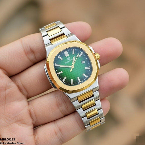 MHL00133 HWR Hexagon Bezel Men's Watch - MHL