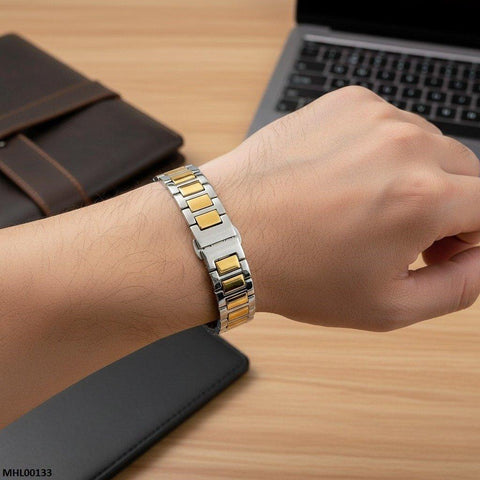 MHL00133 HWR Hexagon Bezel Men's Watch - MHL