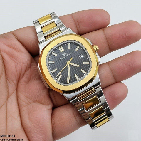 MHL00133 HWR Hexagon Bezel Men's Watch - MHL