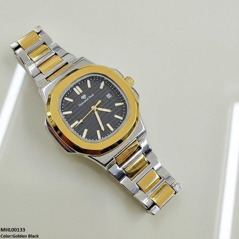 MHL00133 HWR Hexagon Bezel Men's Watch - MHL