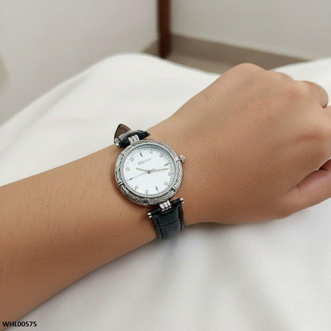 WHL00575 HWR Round Stone Dial  Women's Watch - WHL