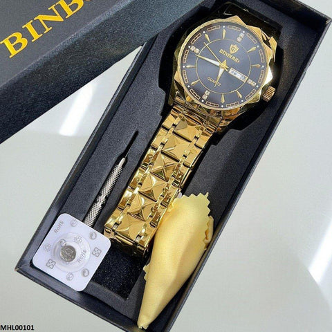 MHL00101 HWR Fashionable Round Men's Watch - MHL