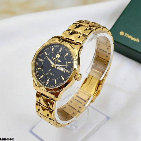 MHL00101 HWR Fashionable Round Men's Watch - MHL