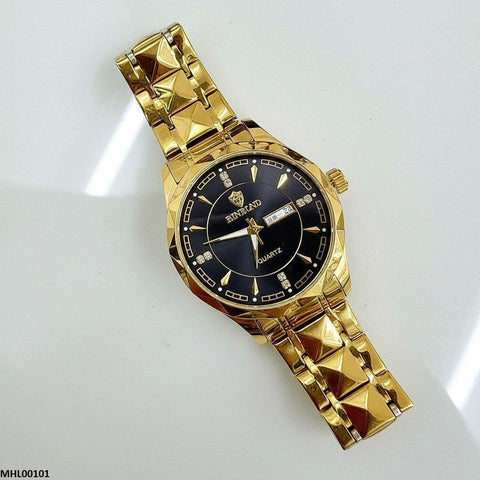 MHL00101 HWR Fashionable Round Men's Watch - MHL