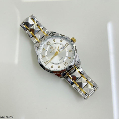 MHL00103 HWR Fashionable Round Dial Men's Watch - MHL