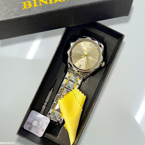 MHL00107 HWR Round Grey Dial Men's Watch - MHL