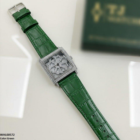 WHL00572 HWR Square Spinning Dial Women's  Watch - WHL