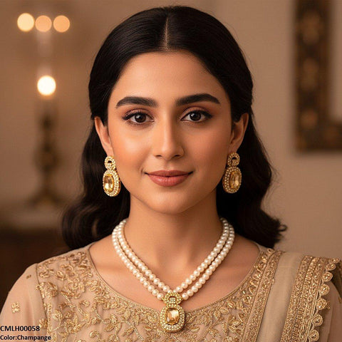 CMLH00058 FRN Vase Shaped Mala Set - CMLH