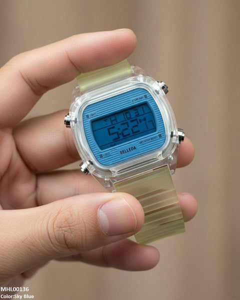 MHL00136 IWA Square Digital Sports Men's Watch - MHL