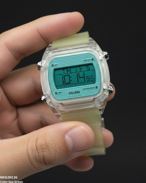 MHL00136 IWA Square Digital Sports Men's Watch - MHL