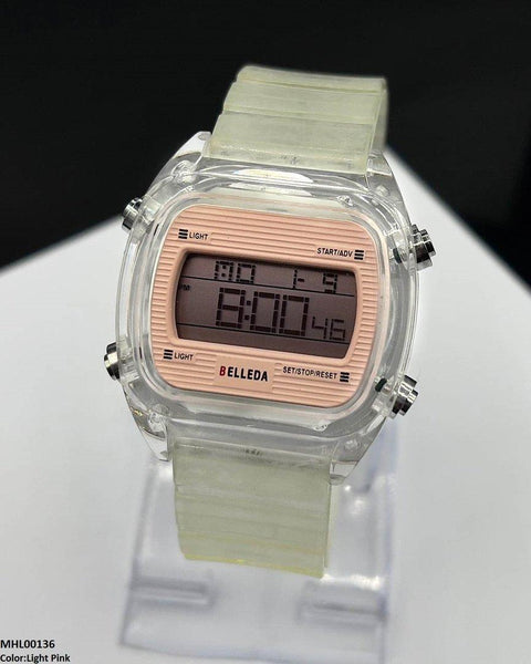 MHL00136 IWA Square Digital Sports Men's Watch - MHL