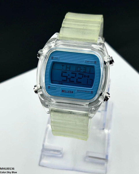 MHL00136 IWA Square Digital Sports Men's Watch - MHL