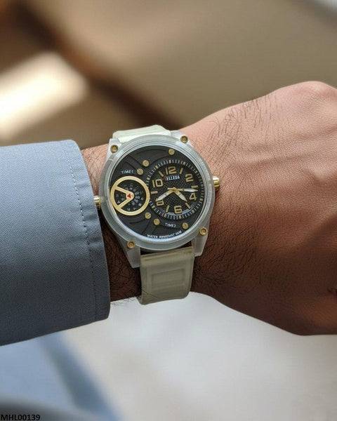 MHL00139 IWA Double Dial Men's Watch - MHL
