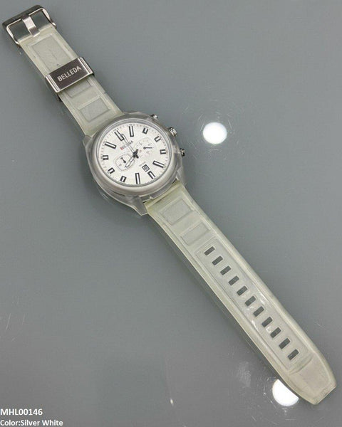 MHL00146 IWA Round Double Digital Dial Sports Men's Watch - MHL