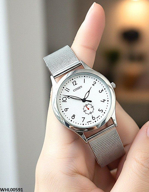 WHL00591 IWA Round Numbering Dial Women's Watch - WHL