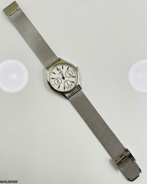 WHL00589 IWA Round Three Dial Women's Watch