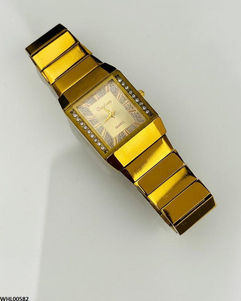 WHL00582 IWA Square Stone Dial Women's Watch - WHL