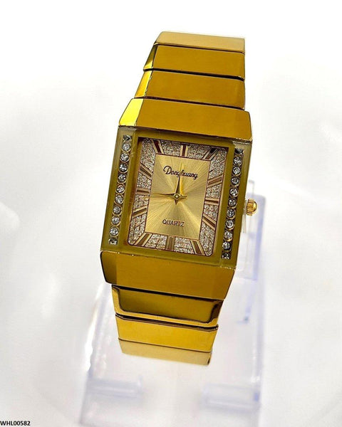 WHL00582 IWA Square Stone Dial Women's Watch - WHL