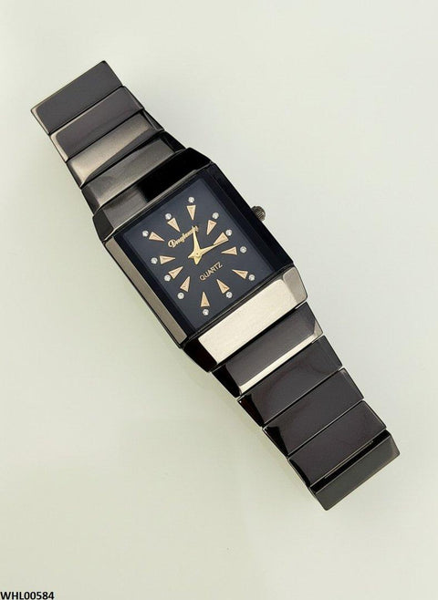 WHL00584 IWA Square Stone Dial Women's Watch - WHL