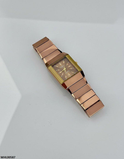 WHL00587 IWA Square Stone Dial Women's Watch - WHL