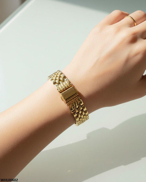 WHL00602 HWR Round Double Dial Women's Watch - WHL