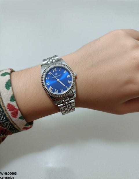 WHL00603 HWR Round Bezel Women's Watch - WHL