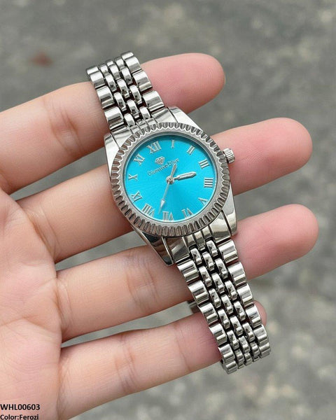 WHL00603 HWR Round Bezel Women's Watch - WHL