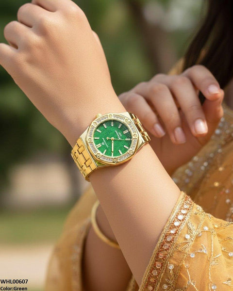 WHL00607 HWR Round Dial Women's Watch - WHL