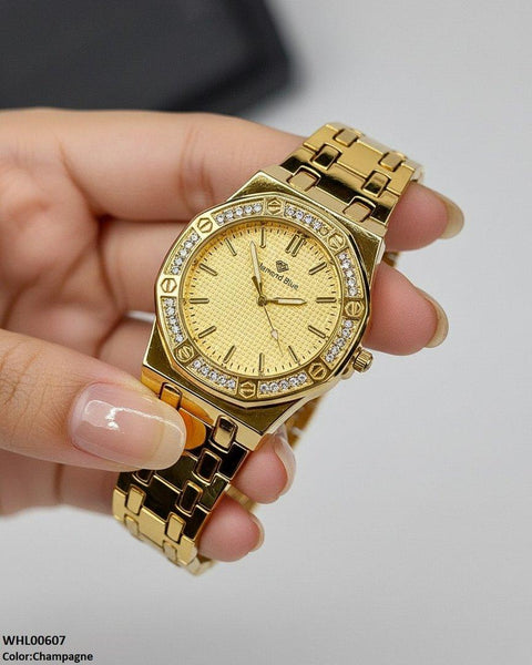 WHL00607 HWR Round Dial Women's Watch - WHL