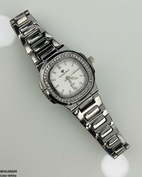 WHL00609 HWR Round Stone Dial Women's Watch - WHL