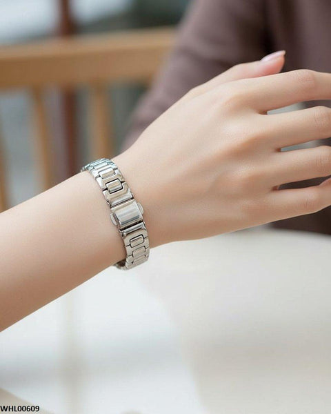 WHL00609 HWR Round Stone Dial Women's Watch - WHL