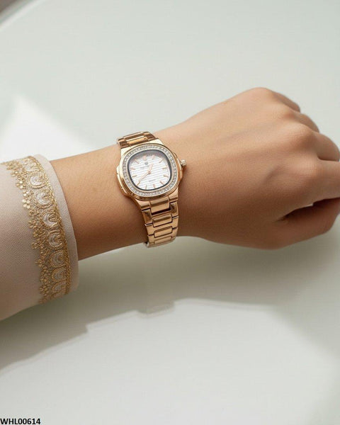 WHL00614 HWR Round Dial Women's Watch - WHL