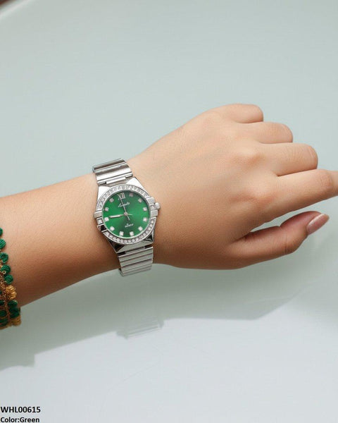 WHL00615 HWR Round Bella Crown Women's Watch - WHL