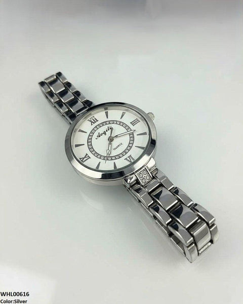 WHL00616 HWR Double Round Stone Women's Watch - WHL