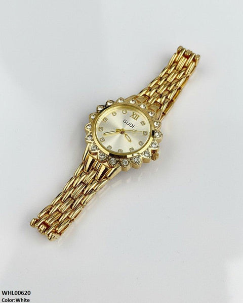 WHL00620 HWR Flower Round Dial Women's Watch - WHL